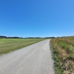 An unpaved section of the Lochside