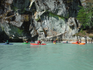 On the lower Cheakamus (PV run)