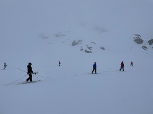 Glacier traversing (PC Joseph)