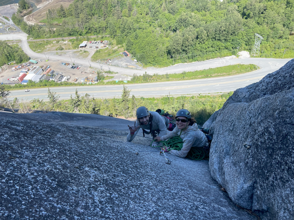 Spending the rest of the week experiencing Squamish’s “vertical world” of The Chief and Smoke Bluffs.