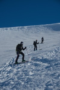Some good skiing - Picture by Julian