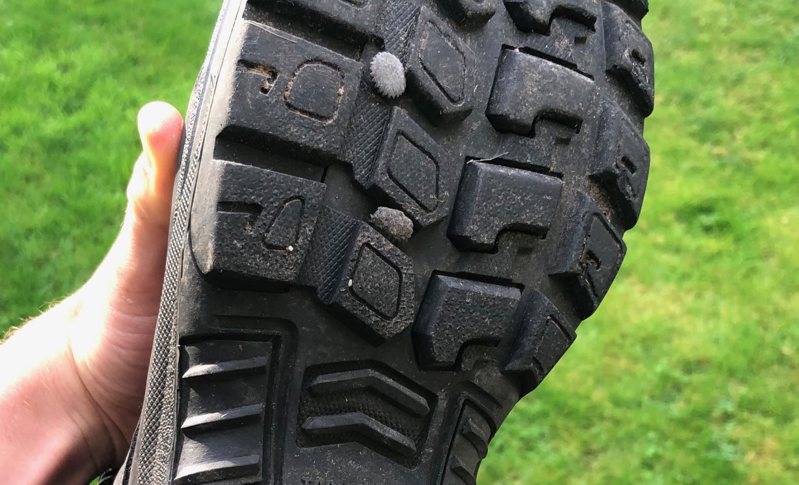 Wow, I got two nails in my boots. Good thing we brought steel toes.
