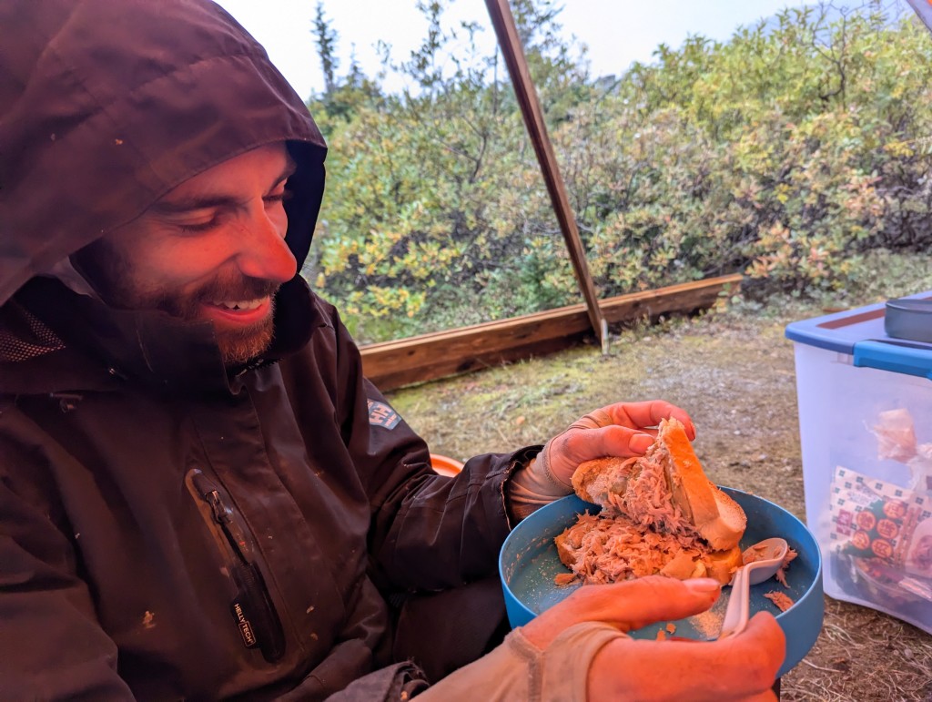 All volunteers have an essential right to tuna on work breaks. PC Jacob Grossbard.