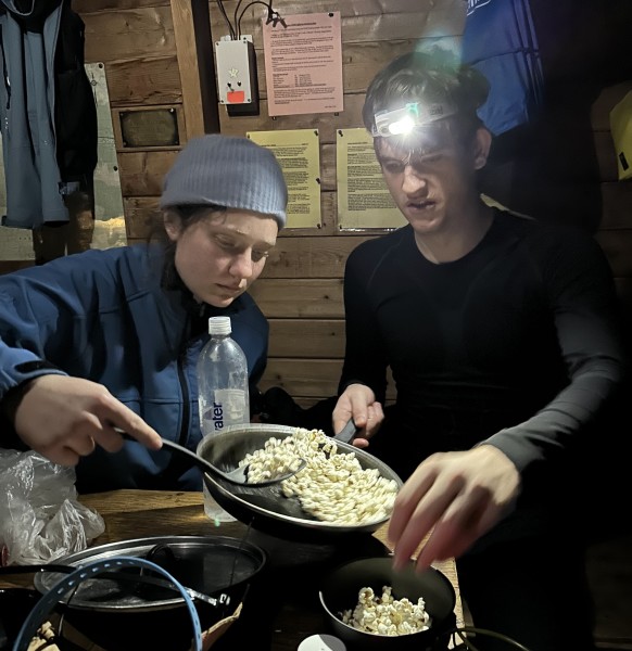 What better way to celebrate finishing work than popcorn? PC: Sophie Wigman
