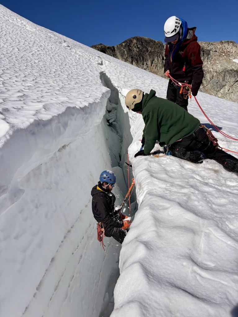 Crevasse rescue PC Kathleen