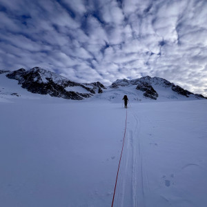 Me leading up towards Wedge