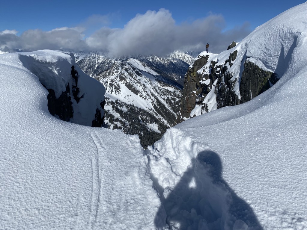 Mouth of the couloir