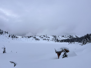 Frozen? Rainbow Lake