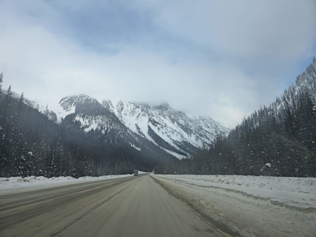 Driving through Roger’s Pass (Nick Ayers)