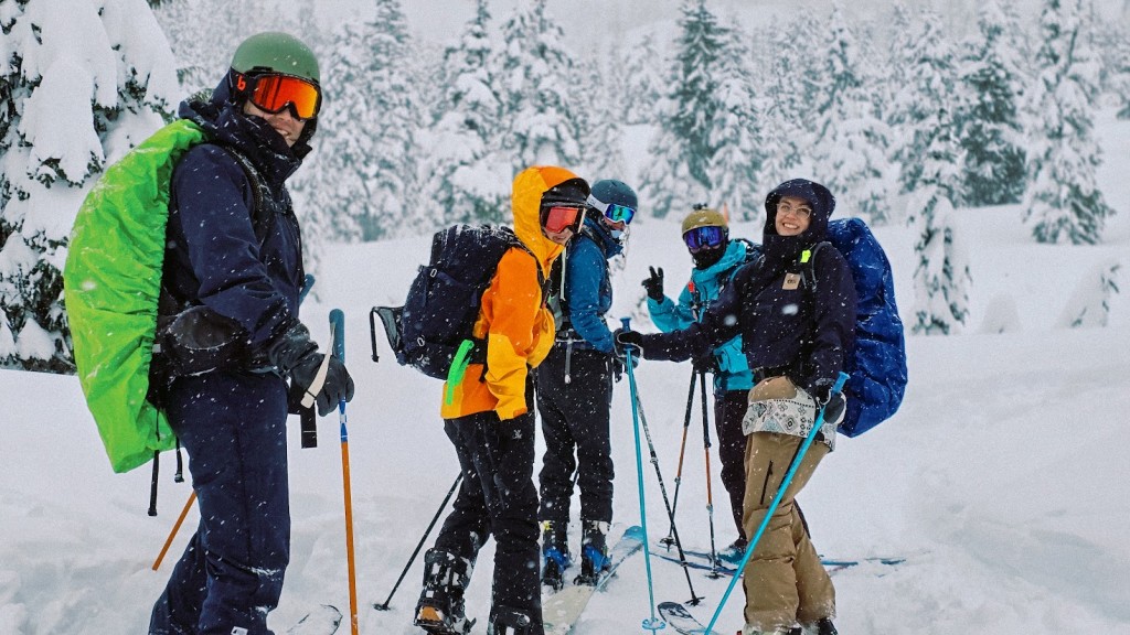Happy skiers about to hit the slopes 
PC: Faisal