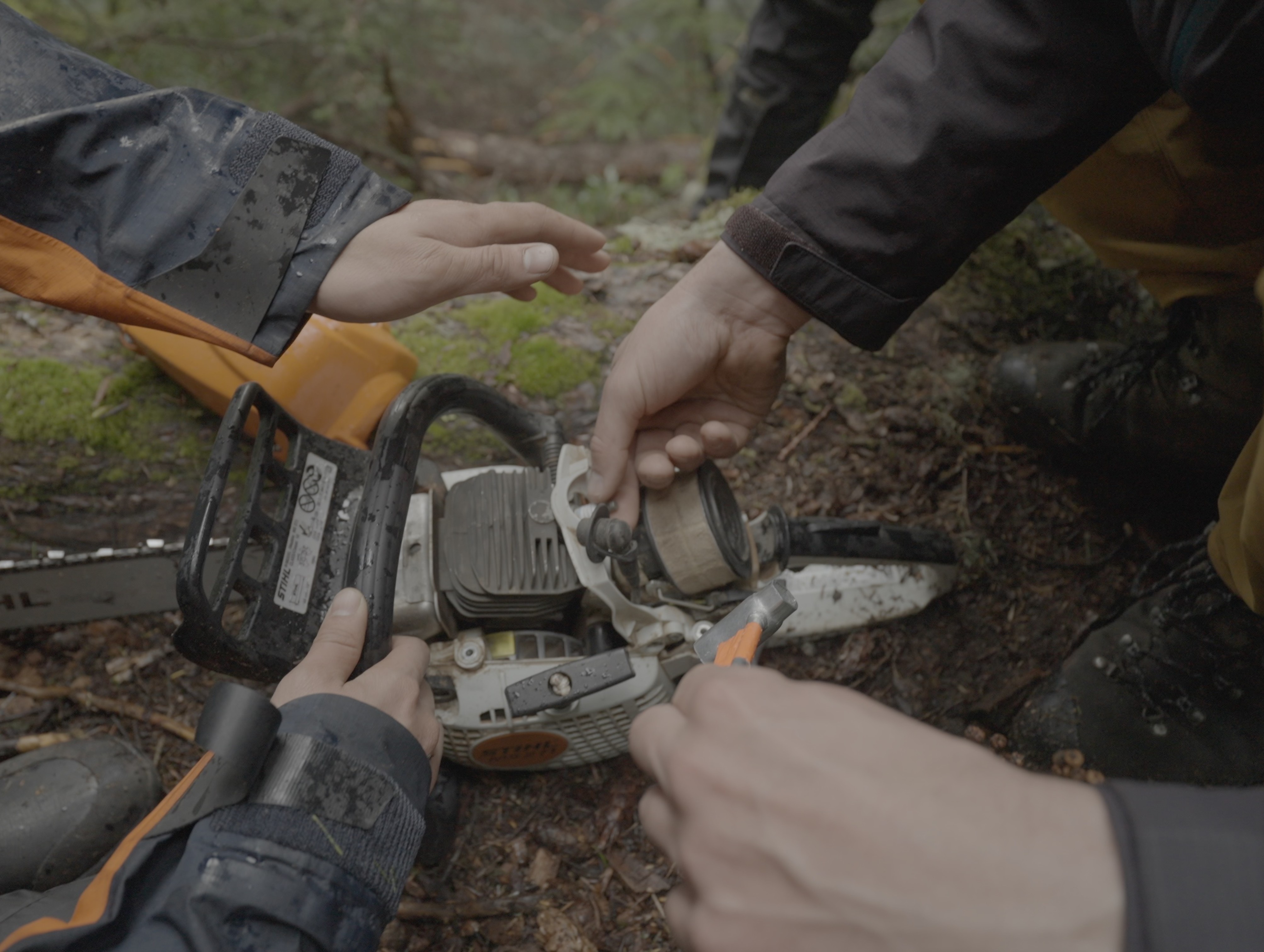 Taking the engine apart (Alexi L)